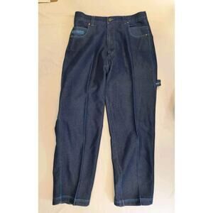 VNT CLENCH 701 JEANS Denim 36x32/31(See Pics)Baggy Carpenter Wide Skater Style